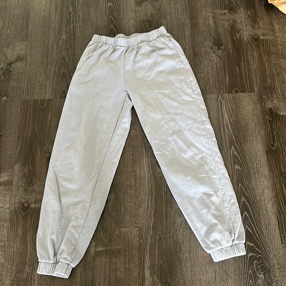 Light blue brandy Melville sweatpants